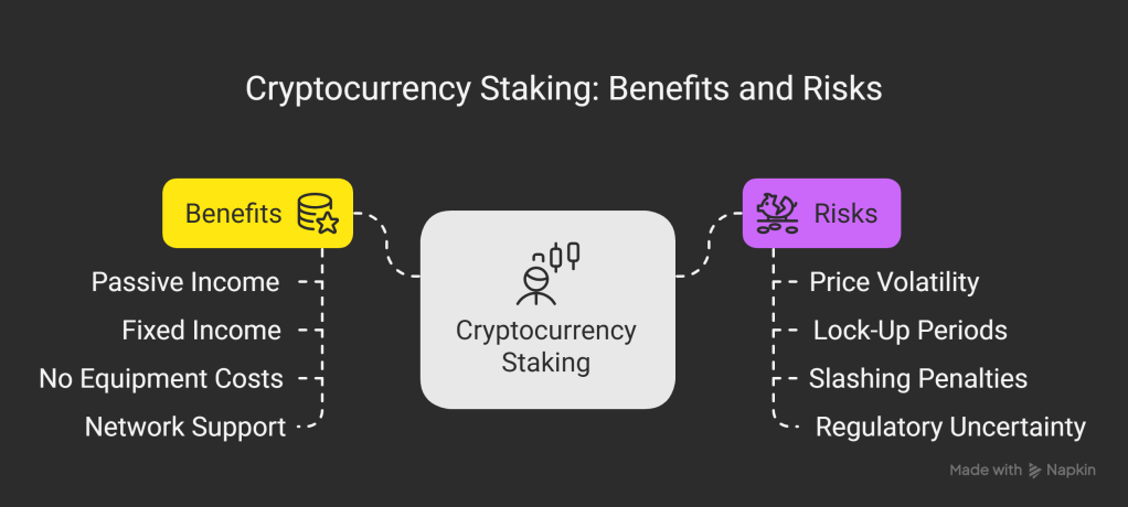 crypto Staking pros and cons